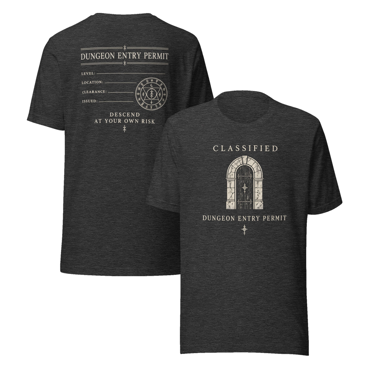 Dungeon Entry Permit — product view 1