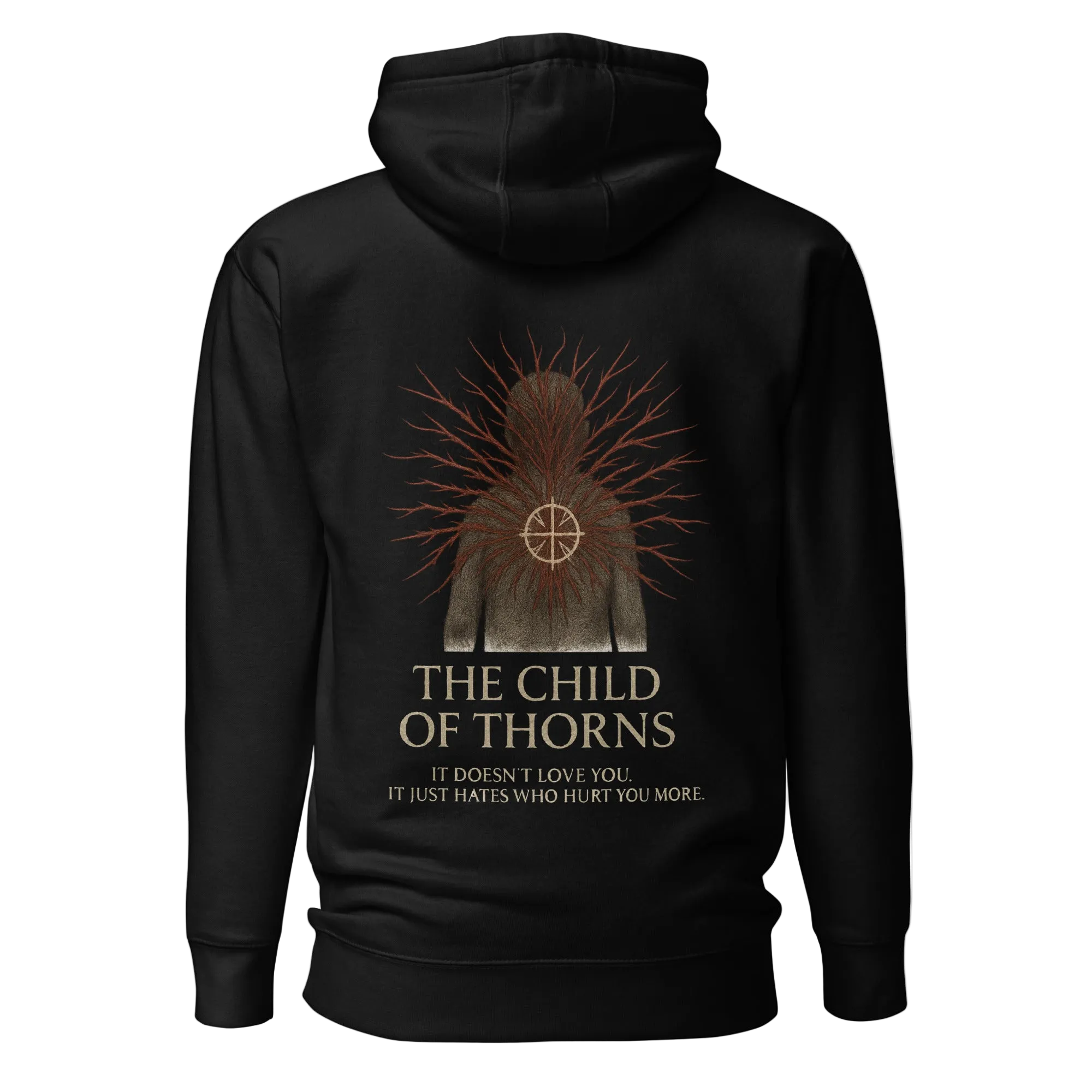 The Child of Thorns Hoodie (Front Print)